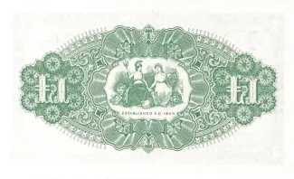 Northern Ireland 1 Pound, 1951 reverse