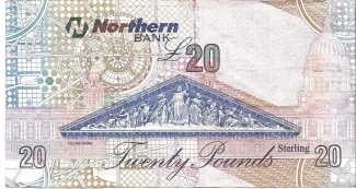 Northern Ireland 20 Pounds, 2005-2006 reverse