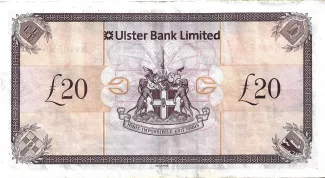 Northern Ireland 20 Pounds, 2007-2018 reverse