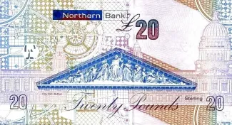 Northern Ireland 20 Pounds, 2009-2011 reverse