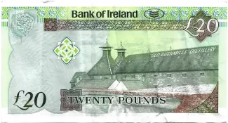 Northern Ireland 20 Pounds, 2013 reverse