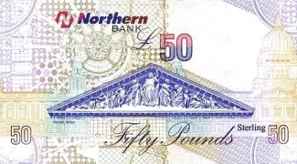 Northern Ireland 50 Pounds, 2005 reverse
