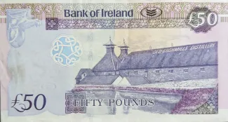 Northern Ireland 50 Pounds, 2013 reverse