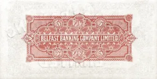 Northern Ireland 5 Pounds, 1923-1966 reverse