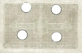 Norway 10 Speciedaler, 1867-1875 reverse