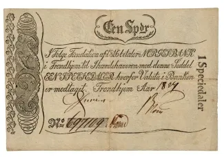 Norway 1 Speciedaler, 1825-1843 obverse