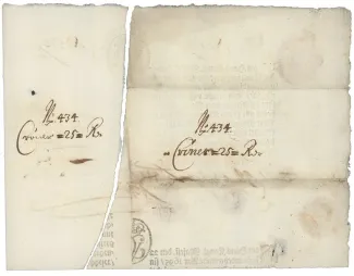 Norway 25 Rigsdaler / 25 Kroner - Christian V, 1695 reverse