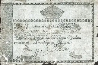 Norway 5 Speciedalere, 1817-1818 obverse