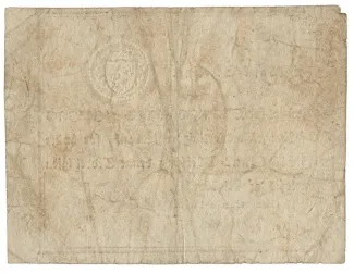 Norway 6 Rigsbankskilling, 1814 reverse