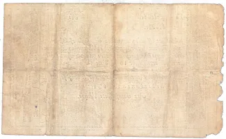 Norwegian notgeld 2 Speciedaler / 20 Rigsbankdaler, 1817 reverse