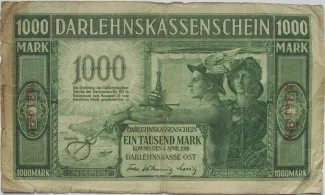 Ober Ost 1.000 Mark, 1918 image
