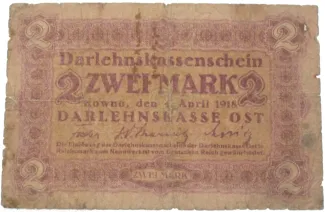 Ober Ost 2 Mark, 1918 image