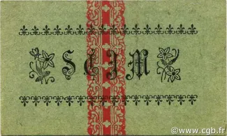 Oran, Department of 10 Centimes, reverse
