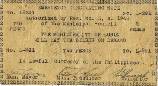 Palawan 2 Pesos, 1943 image
