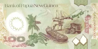 Papua New Guinea 100 Kina, 2005-2007 reverse