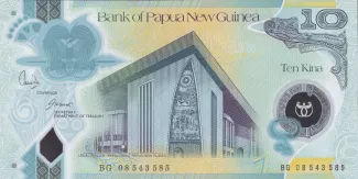 Papua New Guinea 10 Kina, 2013 image