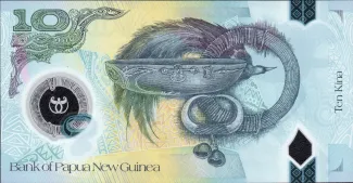 Papua New Guinea 10 Kina, 2020 reverse
