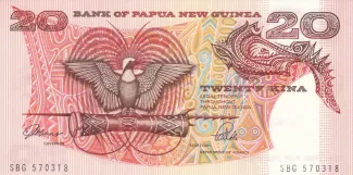 Papua New Guinea 20 Kina, 2002 image