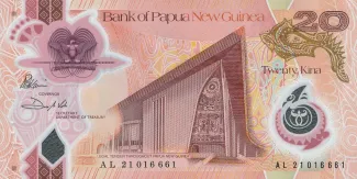 Papua New Guinea 20 Kina, 2021 image