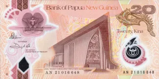 Papua New Guinea 20 Kina, 2021 image