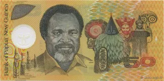 Papua New Guinea 50 Kina, 1999-2002 reverse