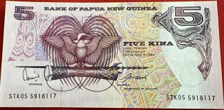 Papua New Guinea 5 Kina, 2005 image