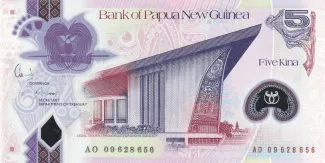 Papua New Guinea 5 Kina, 2009 image