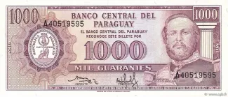 Paraguay 1.000 Guaranies, 1995 image