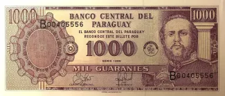 Paraguay 1.000 Guaranies, 2003 image