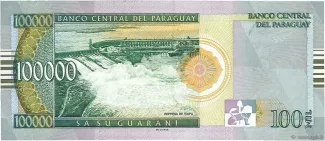 Paraguay 100 000, 2004 reverse