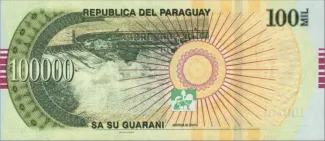 Paraguay 100 000, 2013 reverse