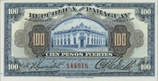 Paraguay 100 Pesos, 1936