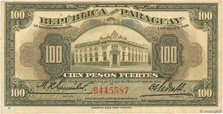 Paraguay 100 Pesos, 1936
