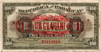 Paraguay 1 Guarani, 1943 image