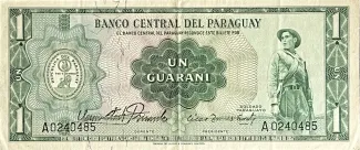 Paraguay 1 Guarani, 1963 image