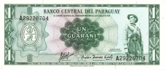 Paraguay 1 Guarani, 1963 image
