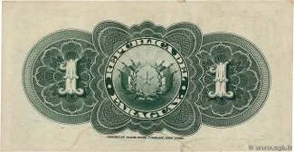 Paraguay 1 Peso, 1903 reverse