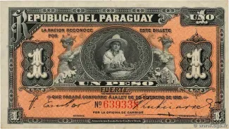Paraguay 1 Peso, 1916