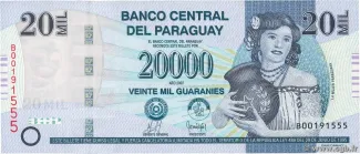 Paraguay 20 000, 2011 image