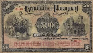 Paraguay 500 Pesos, 1903