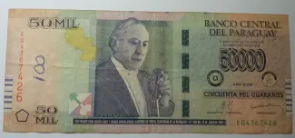 Paraguay 50 000, 2011 image