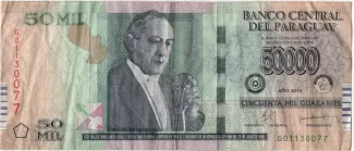 Paraguay 50 000, 2013 image