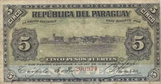 Paraguay 5 Pesos, 1903