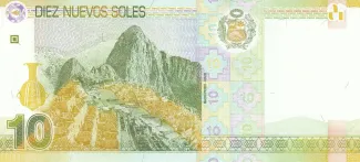 Peru 10 Nuevos Soles, 2013 reverse