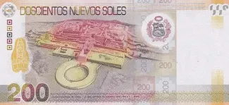 Peru 200 Nuevos Soles, 2012 reverse