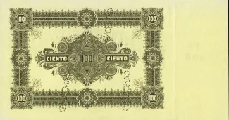 Philippine notgeld 100 Pesos, 1904 reverse