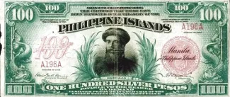 Philippine notgeld 100 Pesos, 1916 image