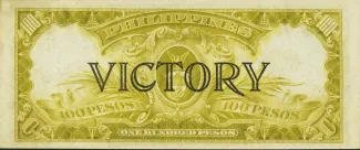 Philippine notgeld 100 Pesos, 1944 reverse