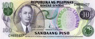 Philippine notgeld 100 Piso, 1984 image