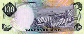 Philippine notgeld 100 Piso, 1978-1985 reverse
